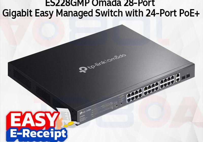 ภาพสินค้า TP-Link ES228GP / ES228GMP Omada 28-Port Gigabit Easy Managed Switch PoE+ 384W ประกันศูนย์ LT ร้าน 108OA Online Shop