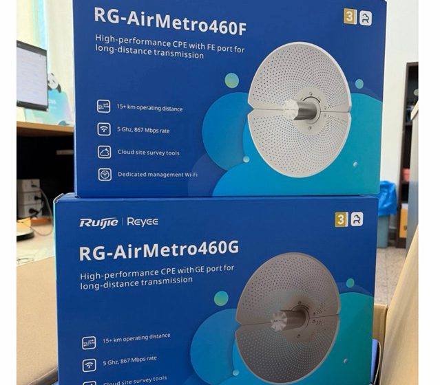 ภาพสินค้า RG-AirMetro460G / RG-AirMetro460F Ruijie Reyee CPE of RG-AirMetro Series Wireless Bridges ประกัน 3 ปี ร้าน 108OA Online Shop