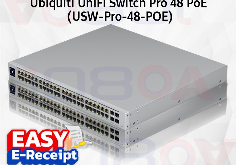 ภาพสินค้า Ubiquiti USW-PRO-MAX-48-POE / USW-PRO-48-POE L3 SFP+ 600W ประกันศูนย์ไทย 3 ปี ร้าน 108OA Online Shop