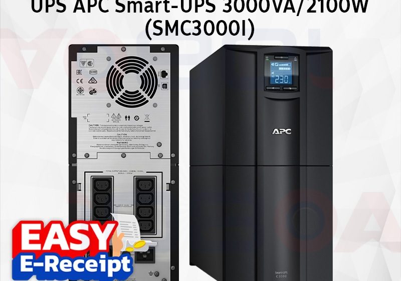 ภาพสินค้า APC SMC3000I / SMV3000AI-MS Smart UPS 3000VA 2100WATT LCD Tower Easy Line-interactive ร้าน 108OA Online Shop