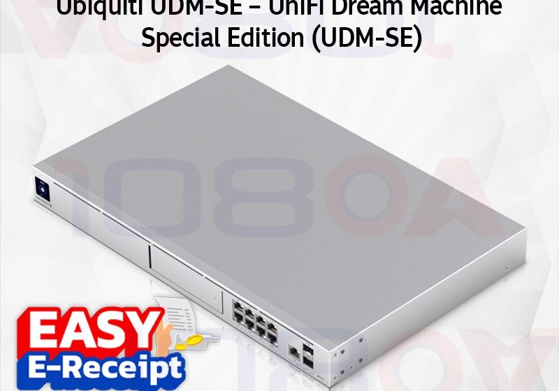 ภาพสินค้า ประกันศูนย์ไทย Ubiquiti UDM-SE Dream Machine Special Edition 8x1G 1x2.5GWAN 2x10GSFP+ 180W 3ปี ร้าน 108OA Online Shop