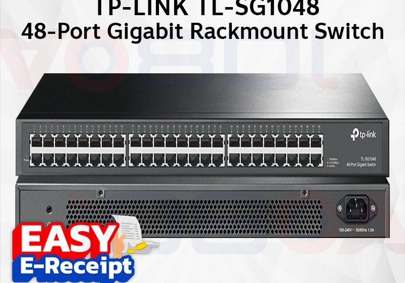 ภาพสินค้า TP-Link TL- SG1048 48-Port Gigabit Rackmount Switch ประกันศูนย์ไทย Lifetime ร้าน 108OA Online Shop