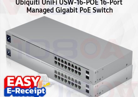 ภาพสินค้า ประกันศูนย์ไทย USW-16-POE Ubiquiti UniFi Switch Gen2 L2 Managed Gigabit POE SFP 42W ร้าน 108OA Online Shop