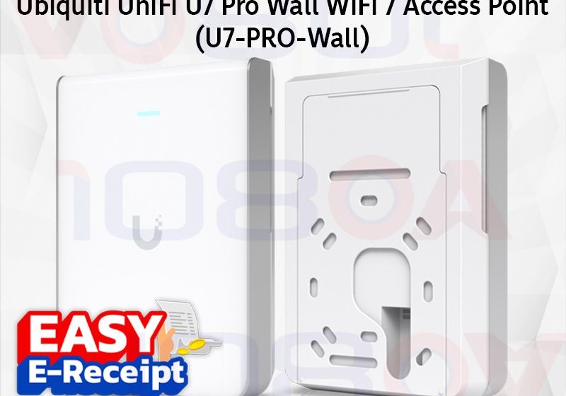 ภาพสินค้า ประกันศูนย์ไทย U7-PRO-Wall Ubiquiti UniFi WiFi 7 Access Point 2.5GbE IPX6 ประกัน 3 ปี ร้าน 108OA Online Shop