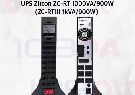ภาพสินค้า Zircon ZC-RTIII 1000VA/900W True Online UPS สำรองไฟแรง เสถียรสุด ประกันศูนย์ 2 ปี ร้าน 108OA Online Shop