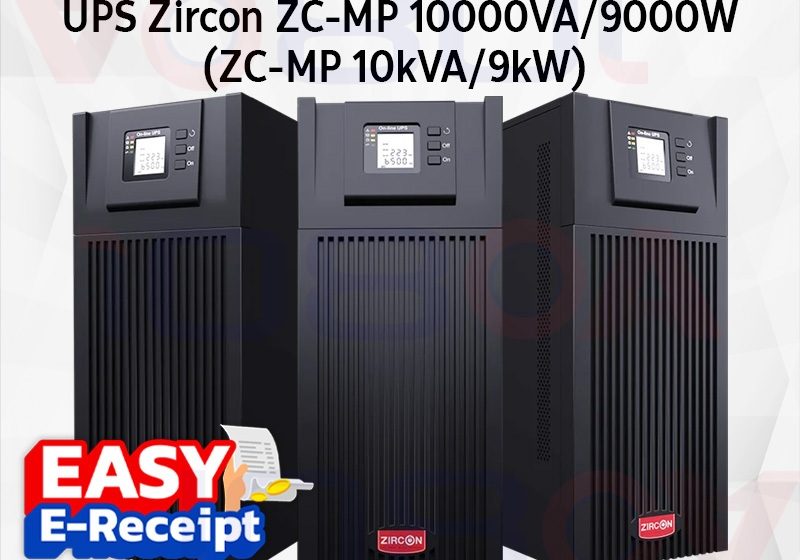 ภาพสินค้า Zircon ZC-MP 10kVA/9kW UPS Tower เครื่องสำรองไฟฟ้า ประกันศูนย์ 2 ปี By 108OA ร้าน 108OA Online Shop