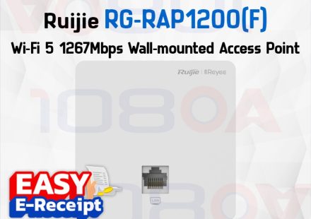ภาพสินค้า Ruijie Reyee RG-RAP1200(F) WiFi 5 AC1300 Dual Band Wall Plate Access Point PoE / RG-RAP1200(P) ร้าน 108OA Online Shop