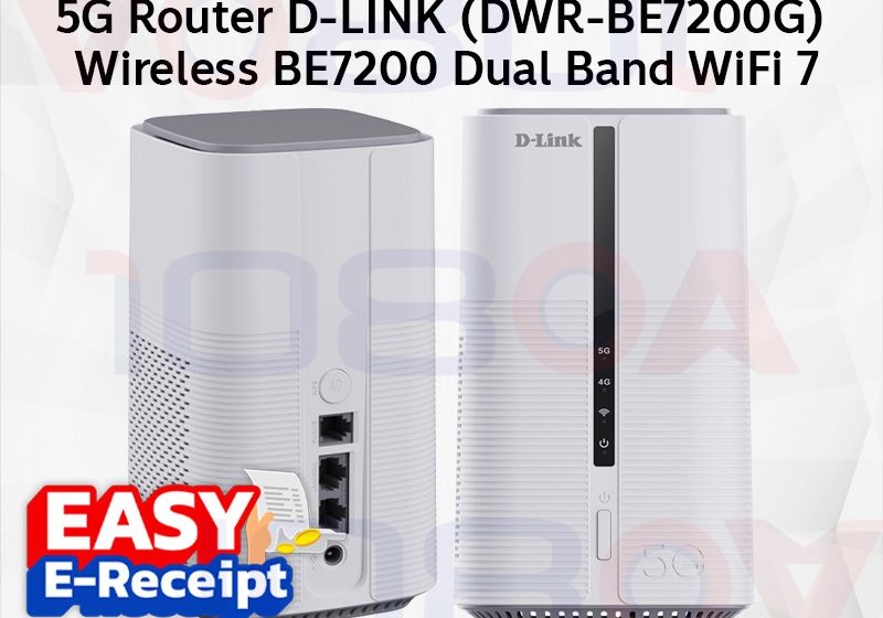 ภาพสินค้า D-Link DWR-BE7200G 5G/LTE Router เราเตอร์ใส่ซิม BE7200 Wi-Fi 7 Router 7.2Gb ประกันศูนย์ 3 ปี ร้าน 108OA Online Shop
