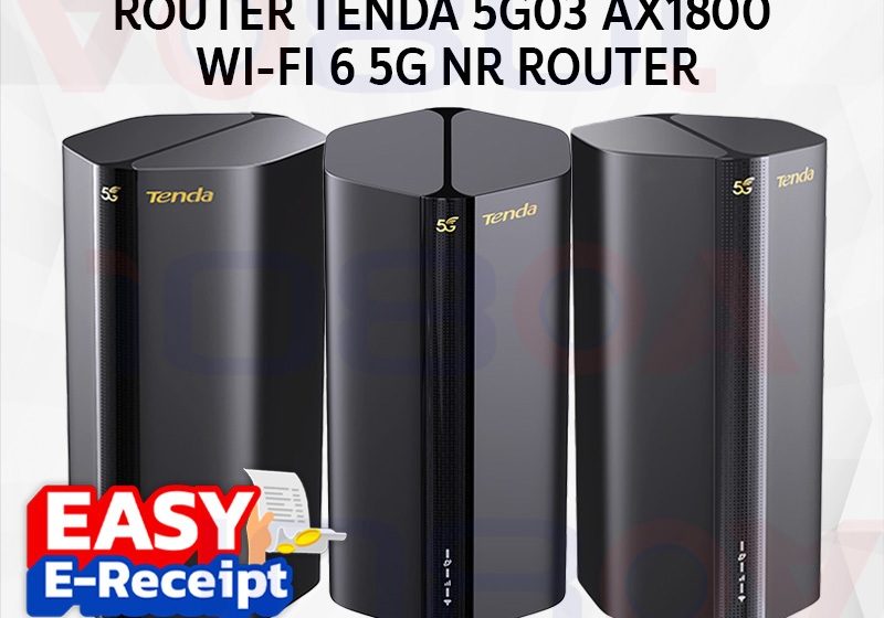 ภาพสินค้า Tenda 5G03 / 5G06 ใหม่ AX3000 Router ใส่ซิม 5G/LTE Wi-Fi 6 Dual-Band LAN Gigabit รองรับทุกซิม ร้าน 108OA Online Shop