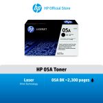 ภาพสินค้า HP 05A Black Original LaserJet Toner Cartridge SKU : CE505A | ตลับหมึกเลเซอร์ดำ HP แท้