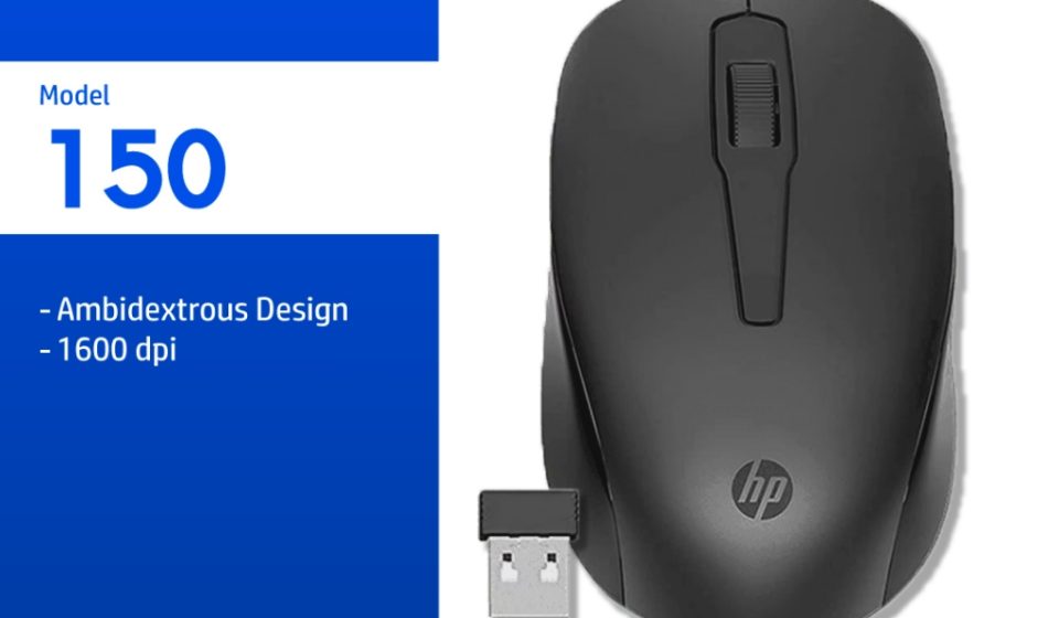 ภาพสินค้า HP 150 Wireless Mouse | เมาส์ไร้สาย 1,600 DPI HP แท้