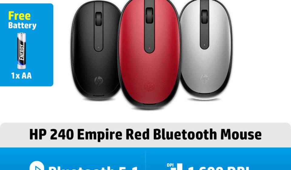 ภาพสินค้า HP 240 BT Mouse A/P เมาส์ไร้สาย HP แท้
