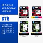 ภาพสินค้า ตลับหมึก HP 678 Black/ Tri-color Original Ink Advantage Cartridge HP แท้