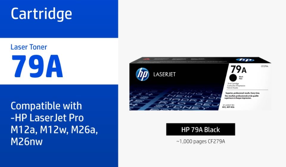 ภาพสินค้า HP 79A Black Original LaserJet Toner Cartridge | ตลับหมึกเลเซอร์สีดำ HP แท้