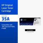ภาพสินค้า HP 35A Black Original LaserJet Toner Cartridge | ตลับหมึกเลเซอร์สีดำ HP แท้
