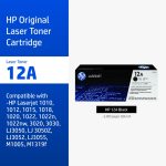 ภาพสินค้า HP 12A Black Original LaserJet Toner Cartridge | ตลับหมึกเลเซอร์สีดำ HP แท้