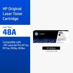 ภาพสินค้า ตลับหมึกHP 48A | หมึกปริ้นเตอร์เลเซอร์ สีดำ Original LaserJet Toner Cartridge HP แท้