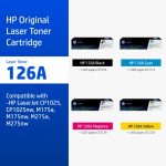 ภาพสินค้า HP 126A Original LaserJet Toner Cartridge | ตลับหมึกเลเซอร์ สี / สีดำ HP แท้