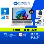 ภาพสินค้า HP Notebook Intel Core 5 120U (Copilot) | Intel Graphics | 16/512 | 15.6" FHD IPS | Win 11 HP แท้