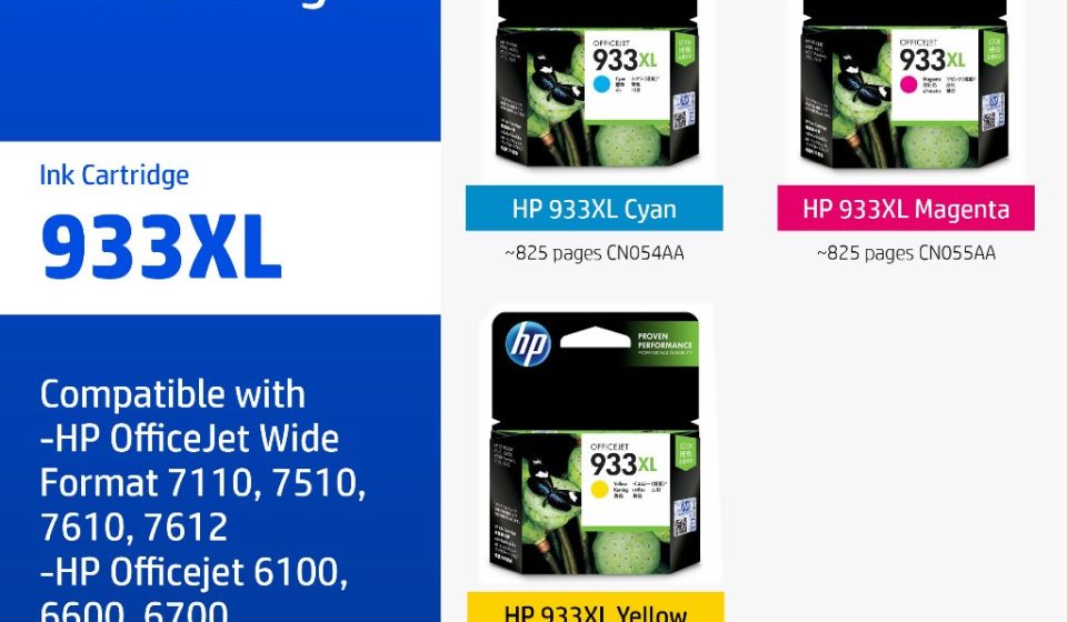 ภาพสินค้า ตลับหมึกHP 933XL Tri-Color ( สี ) Original Ink Advantage Cartridge HP แท้