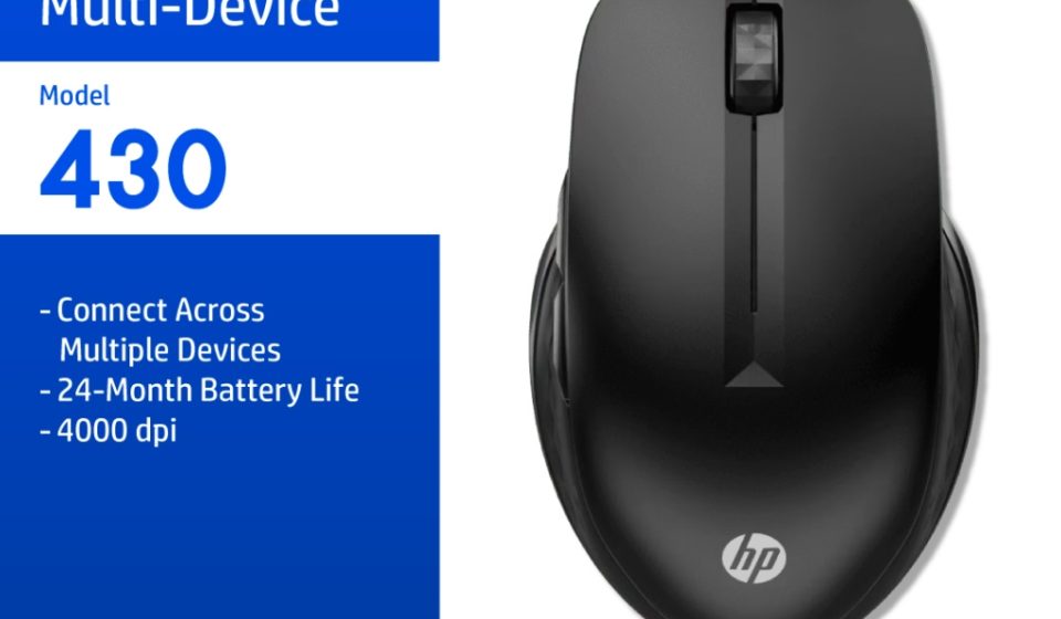 ภาพสินค้า HP 430 Multi-Device Wireless Mouse | เม้าไร้สาย 4,000 DPI เชื่อมต่อหลายเครื่อง แบตนานสุด 24 เดือน HP แท้