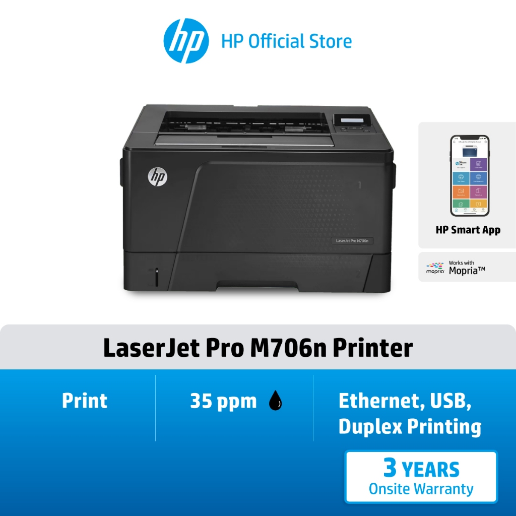 HP LaserJet Pro M706n  Printer HP Flagship Store