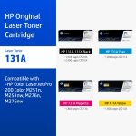 ภาพสินค้า ตลับหมึกHP 131A / 131X | หมึกปริ้นเตอร์เลเซอร์ สี / สีดำ Original LaserJet Toner Cartridge HP แท้