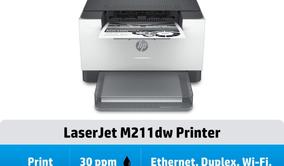 ภาพสินค้า HP Printers LaserJet M211dw / M211d | เครื่องพิมพ์เลเซอร์ขาวดำ | พิมพ์สองหน้าอัตโนมัติ | ประหยัดกระดาษ | Wi-Fi & USB HP แท้