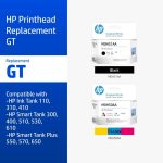ภาพสินค้า หัวพิมพ์ HP M0H50A / M0H51A สี / สีดำ Replacement GT Printhead HP แท้