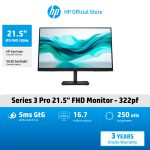 ภาพสินค้า HP Monitor Series 3 Pro FHD 21" 24" 27" HP แท้