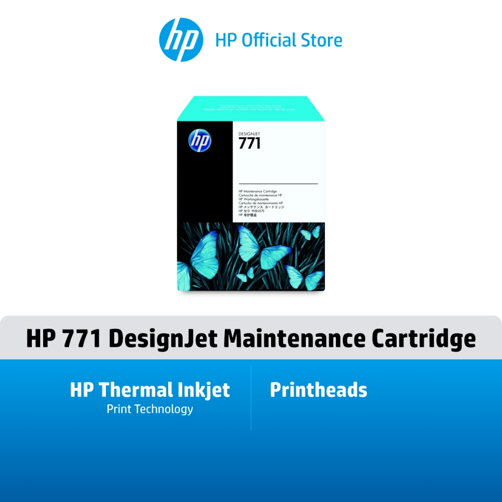 HP 771 Printheads  DesignJet Maintenance Cartridge HP Flagship Store