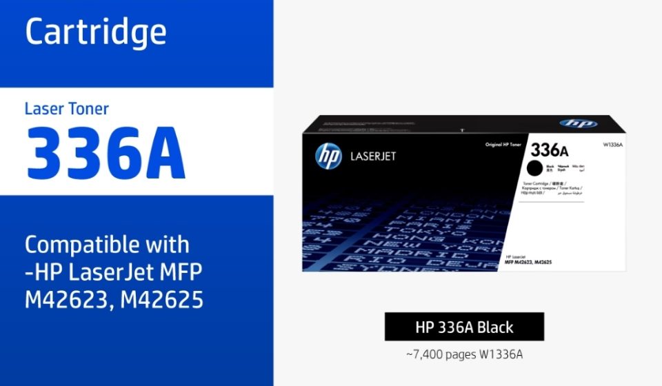 ภาพสินค้า ตลับหมึก HP 336A / 336X | หมึกปริ้นเตอร์เลเซอร์ สีดำ Original LaserJet Toner Cartridge HP แท้