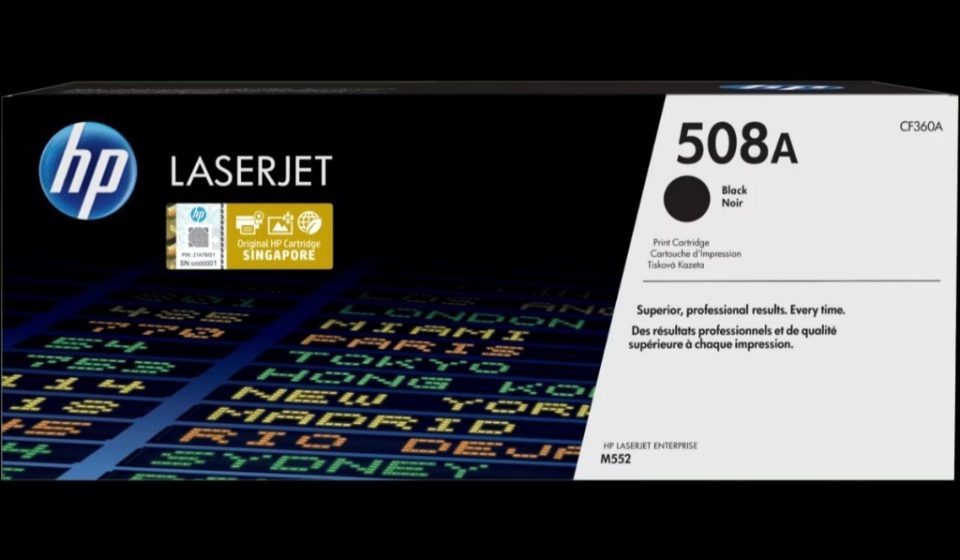 ภาพสินค้า HP 508A/508X Black/Colors Original LaserJet Toner Cartridge | ตลับหมึกเลเซอร์ดำ/สี HP แท้