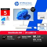 ภาพสินค้า HP OmniStudio AIO NG AI| AMD Ryzen AI 5 330 | AMD Radeon 820M |16/512 | 24" IPS FHD | Win11 | 3Yrs HP แท้