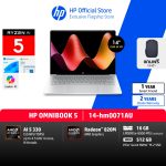 ภาพสินค้า HP OmniBook 5 | AMD Ryzen AI 5 430 | Radeon 840M | 16GB/512GB | 14" 2K OLED | Win11+MS24 | 2Yrs HP แท้