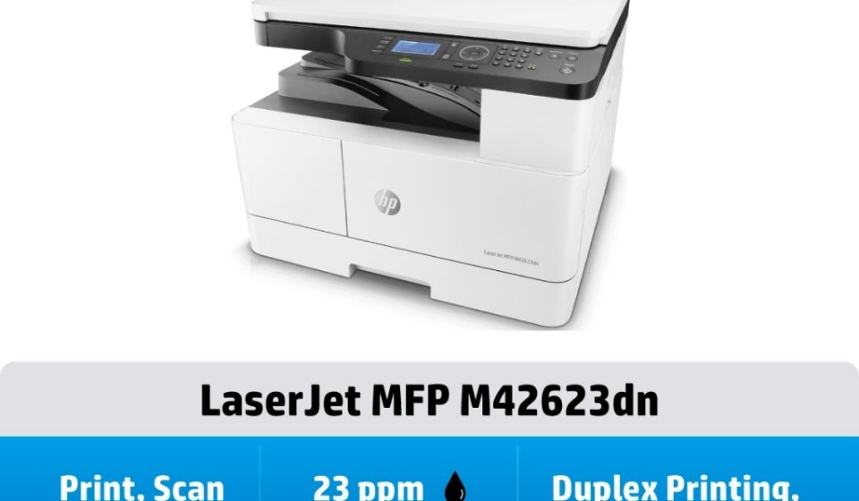 ภาพสินค้า HP LaserJet เครื่องพิมพ์ MFP M42623dn / รองรับ A3 / A4 / Duplex / Warranty 3Y Onsite HP แท้