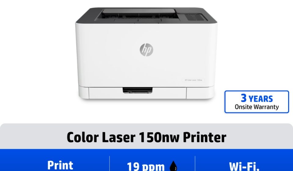 ภาพสินค้า HP Printer Color Laser 150nw / 150a / MFP 179fnw | เครื่องพิมพ์สี | รับประกัน 3 ปี Onsite | USB , Ethernet , Wi-Fi HP แท้