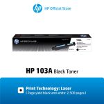 ภาพสินค้า ตลับหมึกHP 103A | หมึกปริ้นเตอร์เลเซอร์ สีดำ Original Neverstop Laser Toner Reload Kit HP แท้