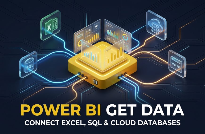 คู่มือการนำเข้าข้อมูลและเชื่อมต่อฐานข้อมูลใน Power BI Desktop (Get Data & Database Connection) ฉบับสมบูรณ์
